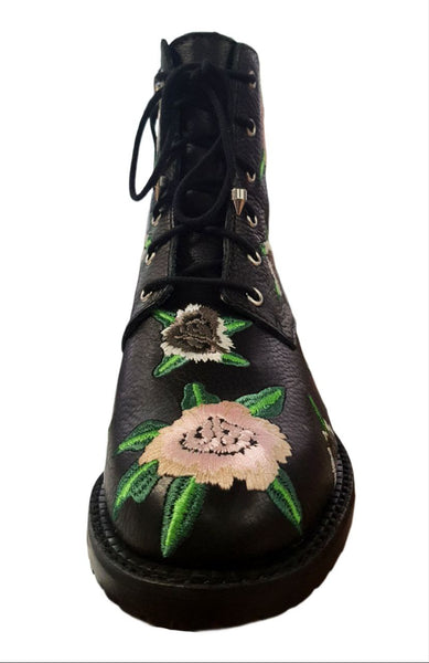 REBECCA MINKOFF Women's Floral Lamba Embroidery Gerry Boots #M3291007 6 NWB