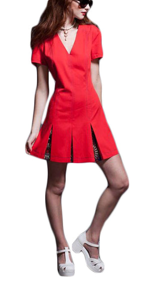 ALICE'S PIG Women's Emily's Electron Pleated Dress AP0177 NWT