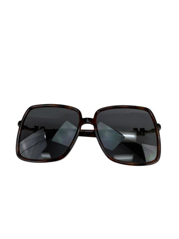 Max Mara Women's Black Emme Oversize Sunglasses NWT