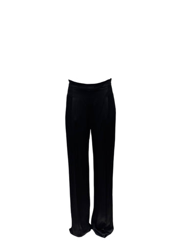 Max Mara Women's Black Eremi Straight Leg Pants NWT