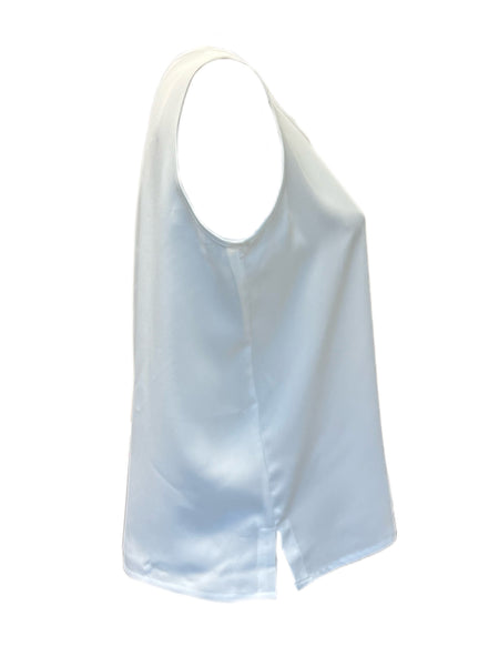 Marina Rinaldi Women's Bianco Evelina Sleeveless Top Size 14W/23 NWT