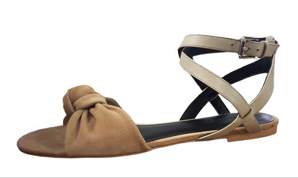 REBECCA MINKOFF Women's Sahara Kid Suede Evette Sandals #M1261019 NWB