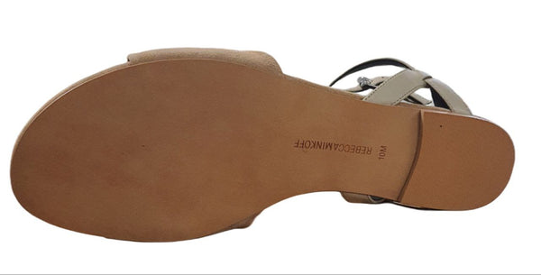 REBECCA MINKOFF Women's Sahara Kid Suede Evette Sandals #M1261019 NWB