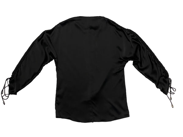 Hanley Mellon Women's Crewneck Batwing Blouse