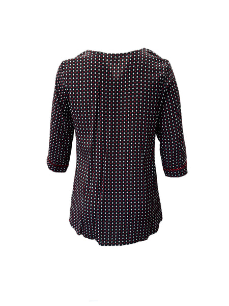 Marina Rinaldi Women's Mosso Nero Falesia Pullover Shirt NWT