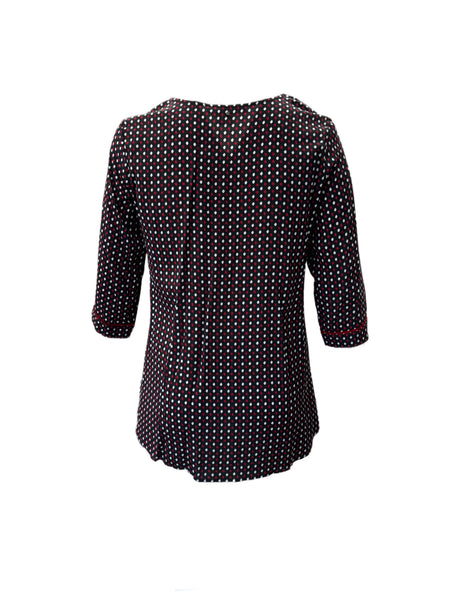 Marina Rinaldi Women's Mosso Nero Falesia Pullover Shirt NWT