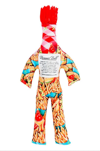 DAMMIT! DOLLS Limited Edition Stress Relief Squishy Fast Food Doll Gag Gift NWT