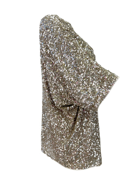 Marina Rinaldi Women's Pink Fata Beaded Blouse NWT