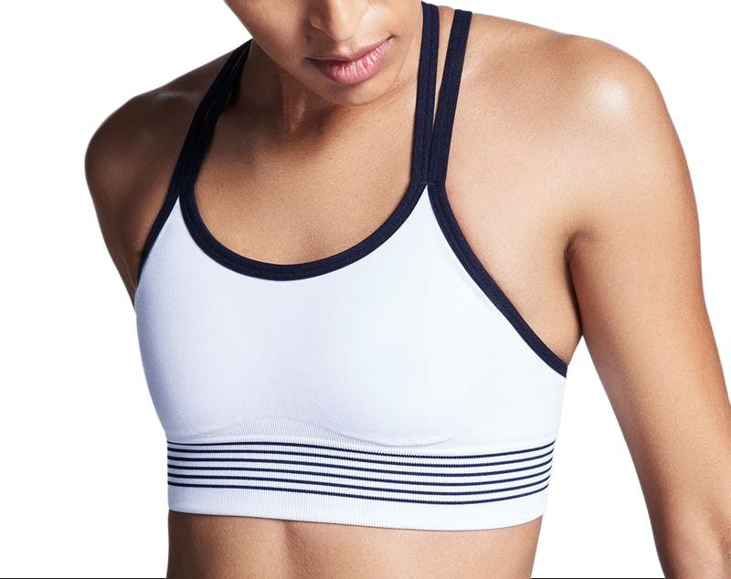 LNDR Women's White Feather Weight Sports Bra #AV1062 NWT – Walk Into Fashion