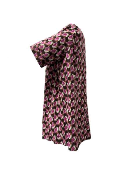 Marina Rinaldi Women's Multicolor Fervido Button Down Blouse NWT