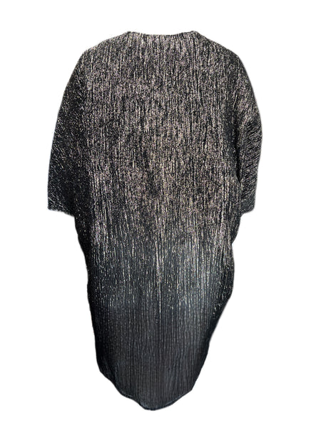 Marina Rinaldi Women's Nero Festival Duster Coat Size 18W/27 NWT