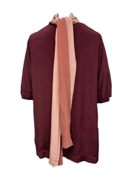 Marina Rinaldi Women's Plum Fiamma Pullover Jacket NWT