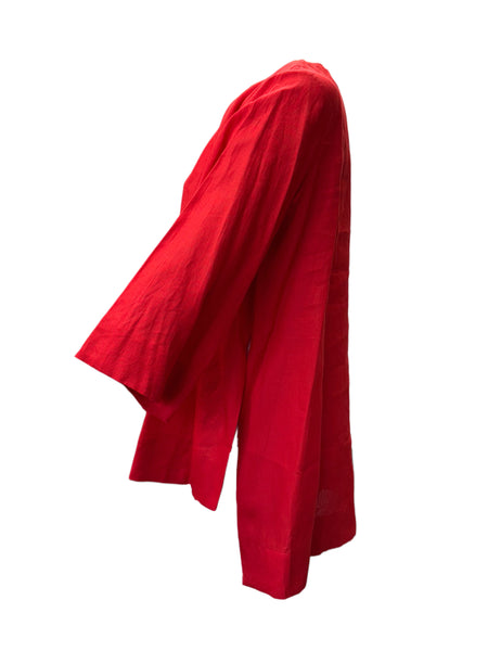 Marina Rinaldi Women's Red Filicudi Pullover Blouse NWT