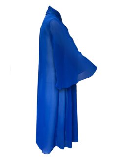 Marina Rinaldi Women's Blue Finale Open Front Jacket Size 18W/27 NWT