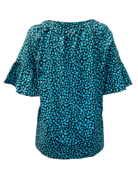 Marina Rinaldi Women's Black Finito Button Down Shirt NWT