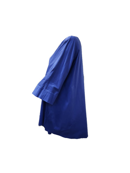 Marina Rinaldi Women's Blue Fioraio Pullover Blouse Size 24W/33 NWT