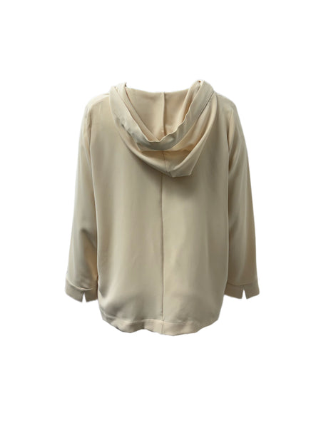 Marina Rinaldi Women's Beige Fiordo Pullover Shirt NWT