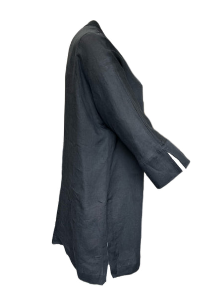 Marina Rinaldi Women's Black Fiorenza Button Down Shirt NWT