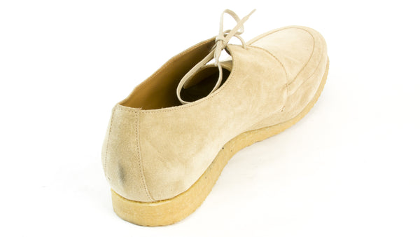 J. LINDEBERG Men's Beige Flat Italian Suede Loafers $495 NEW