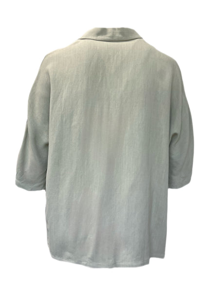 Marina Rinaldi Women's Green Flavia Button Closure Jacket Size 22W/31 NWT