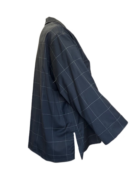 Marina Rinaldi Women's Black Forma Button Closure Jacket NWT