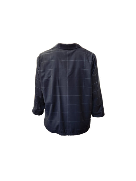 Marina Rinaldi Women's Black Forma Button Down Blazer Size 20W/29 NWT
