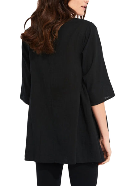 ROBERTA ROLLER RABBIT Women's Charcoal/Rose Frankie Top $165 NEW