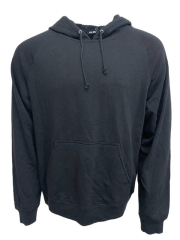 BLK DNM Men's Black Freedom Print Hooded Sweatshirt 24 NWT