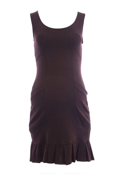 OLIAN Maternity Women's Pleated Hem Sleeveless Pullover Dress $140 NWT