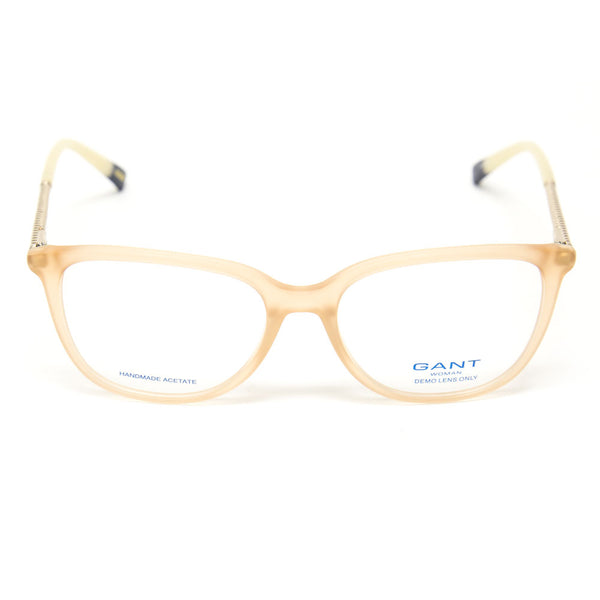 Gant Square Eyeglass Frames GA4036 55mm - Translucent Peach NEW