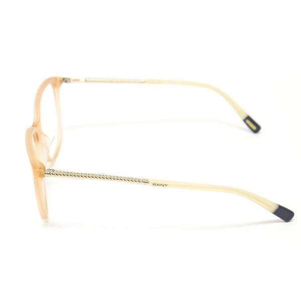 Gant Square Eyeglass Frames GA4036 55mm - Translucent Peach NEW