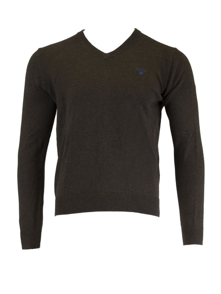 GANT Men's Contrast Cotton V-Neck Sweater 83082 $109 NWT Multiple Colors Available