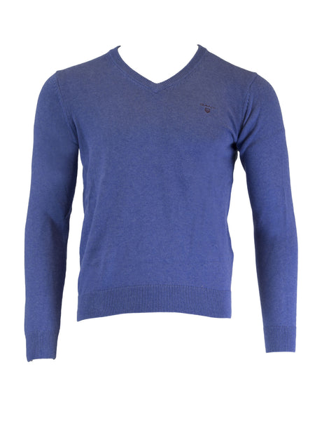GANT Men's Contrast Cotton V-Neck Sweater 83082 $109 NWT Multiple Colors Available