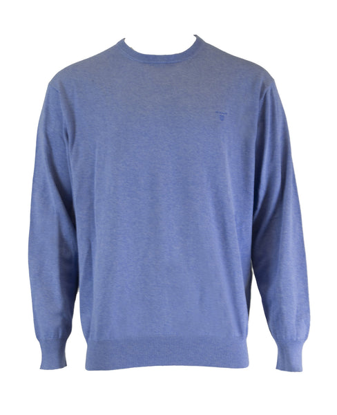 Gant Men's Lightweight Cotton Crew Neck Sweater