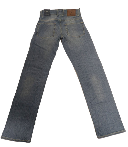 GANT Men's Semi Light Blue Connecticut Comfort Jeans 1312611 Size 32/32