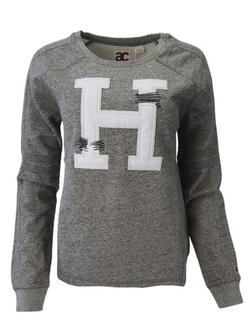 AMERICAN COLLEGIATE Women's Grey Harvard Sweatshirt #W013HA1A NWT