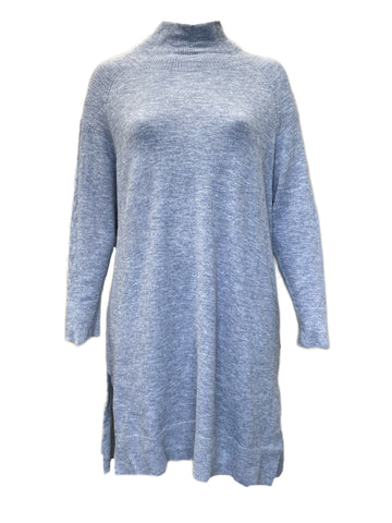 Marina Rinaldi Women's Grey Galateo Knitted Sweater Dress NWT
