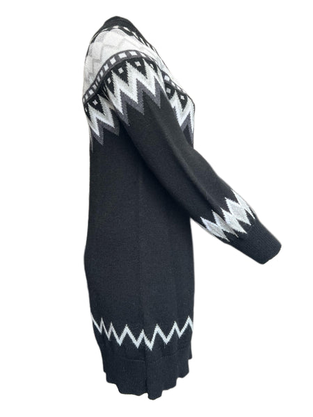 Marina Rinaldi Women's Black Galles Pullover Shift Dress Size M NWT