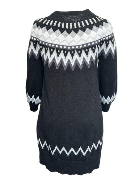 Marina Rinaldi Women's Black Galles Pullover Shift Dress Size M NWT