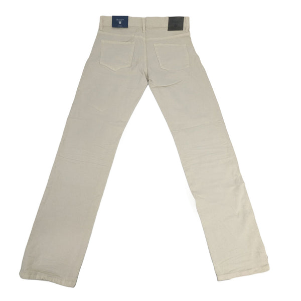 GANT Men's Putty Slim Straight Moleskin Jeans 1004108 Size 32/32