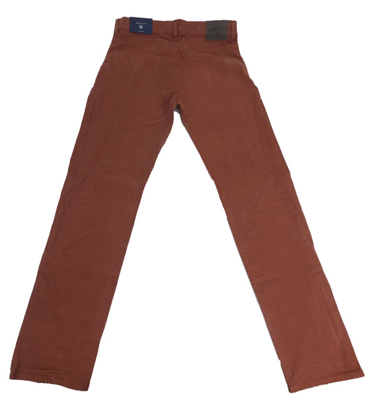 GANT Men's Dark Ochre Slim Straight Moleskin Jeans 1004108 Size 32/32