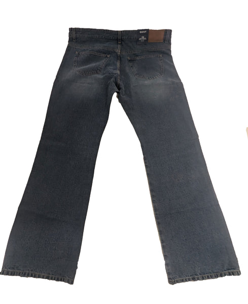 GANT Men's Blue Worn-in Bandana Liner Tyler Fit Jeans 101601