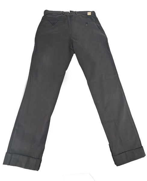 GANT RUGGER Men's Dark Graphite Twill Smarty Pants 186260 Size 32