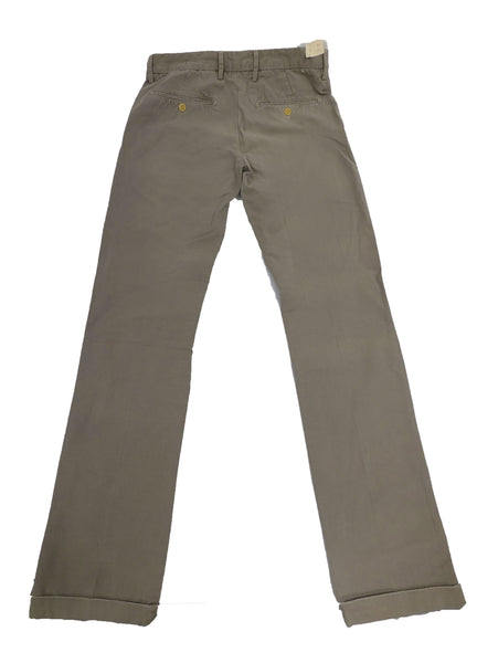 GANT RUGGER Men's Tent Green Canvas Chino Pants 76893