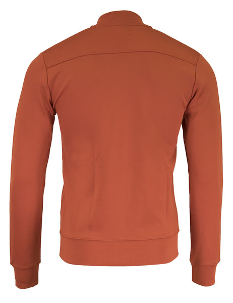 GANT RUGGER Sunset Orange Men's The Sporty Half Zip Crew 206141 Size M $195 NWT