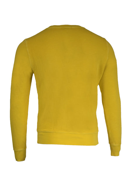 Gant Men's O Salty Bleach Pocket C-Neck Sweatshirt, Medium, Sunrise