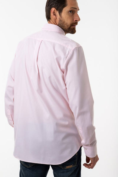 GANT Men's Barley Pink Tech Prep Oxford Button Down Shirt 3005130 Size M