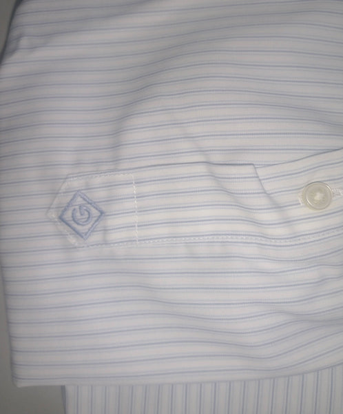 GANT DIAMOND G Men's Bi-Color Check Fit Spread 303857 Size Medium NWT