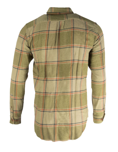 GANT Men's Burnt Grass Checked Oxford Overshirt LFPC 3080734 Size Medium NWT