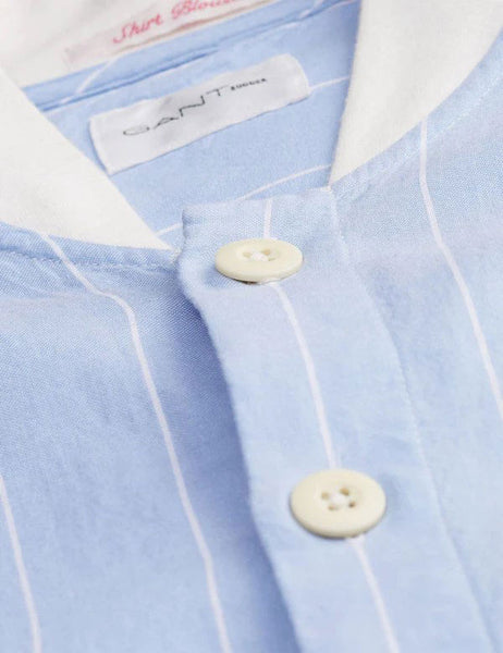 GANT Men's  Sea Blue Windblown Oxford Shirt Blouson 348080 Size Medium NWT